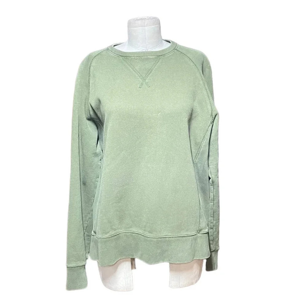 Jack Spade Men's Olive Green‎ Crewneck Pullover Sweatshirt Size Medium